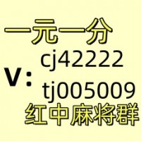 【认真】哪里找1块1分红中麻将群